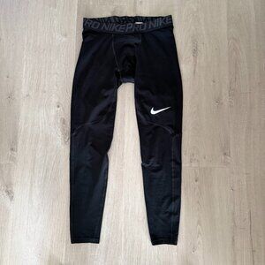 🔥 Nike Pro Men’s Medium Compression Leggings | Dri-Fit Training Tights | Black